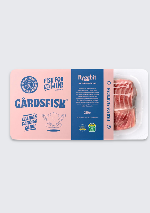 Klimatcertifierad ryggbit av Clarias 250g