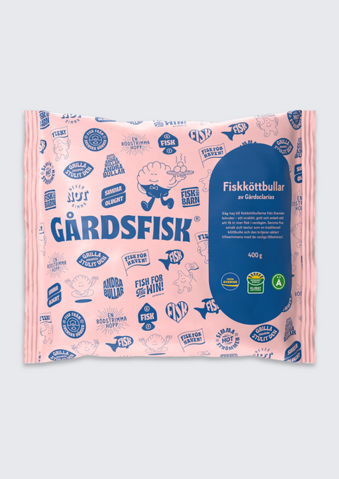Klimatcertifierade fiskköttbullar 400g