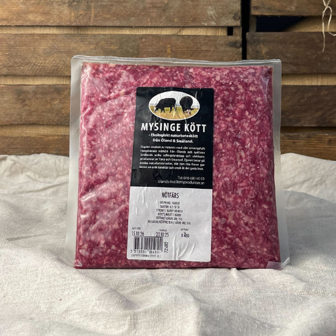 Nötfärs gräsbeteskött 450g