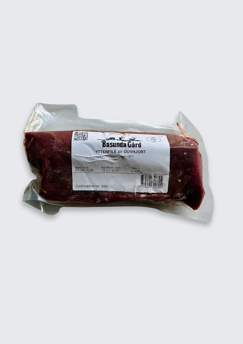 Dovhjort ytterfilé, ca 400 g
