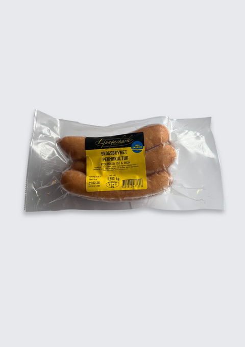 Ost- och baconkorv på grönbeteskyckling 500g