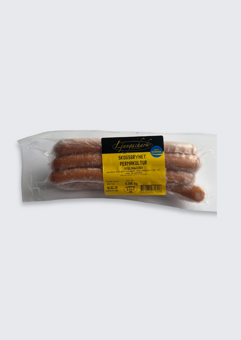Wienerkorv på grönbeteskyckling 300g