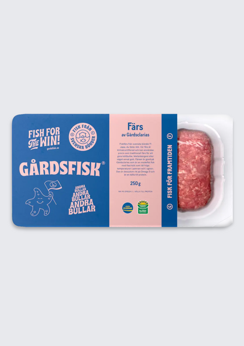 Klimatcertifierad färs av Gårdsclarias 500g