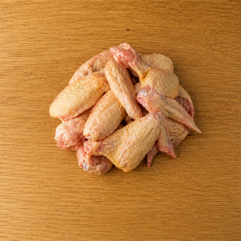 Tvåpack kycklingvingar långsamväxande kyckling 500g x 2