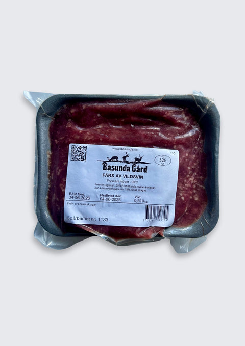 Vildsvin färs, ca 500g