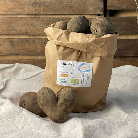 Biodynamisk potatis Anne-Lise blå 1kg EKO