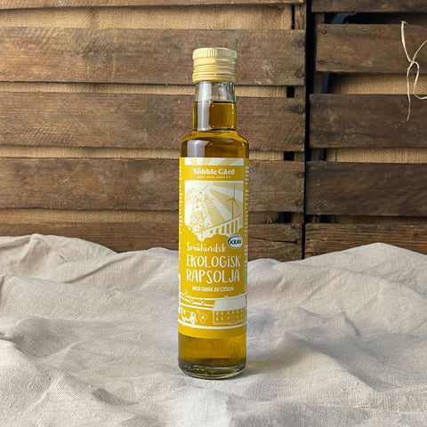 Småländsk rapsolja citron EKO 25 cl