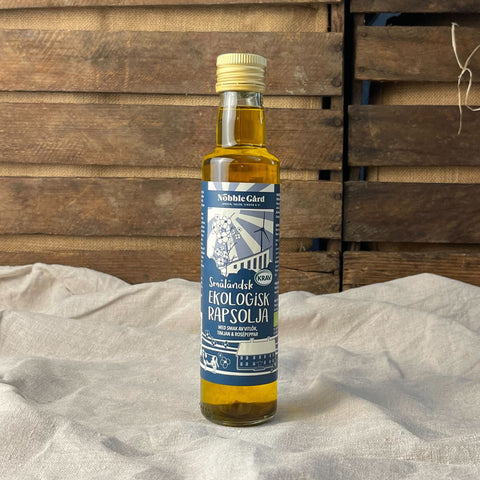 Småländsk rapsolja timjan/vitlök EKO 25 cl