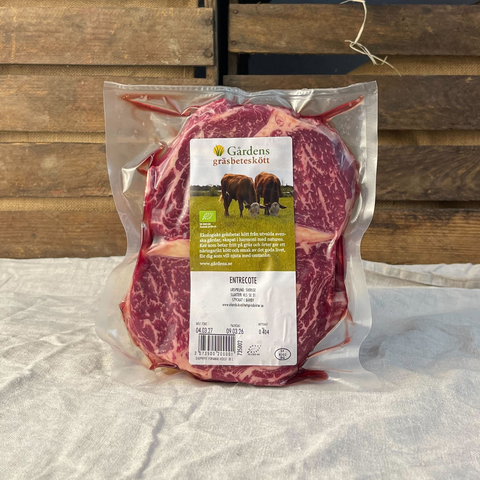 Entrecôte gräsbeteskött EKO