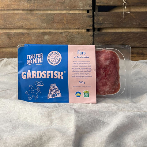 Klimatcertifierad färs av Gårdsclarias 500g