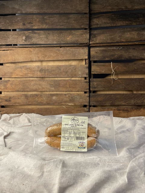 Grillkorv 92%, nitritfri ramslök 250g