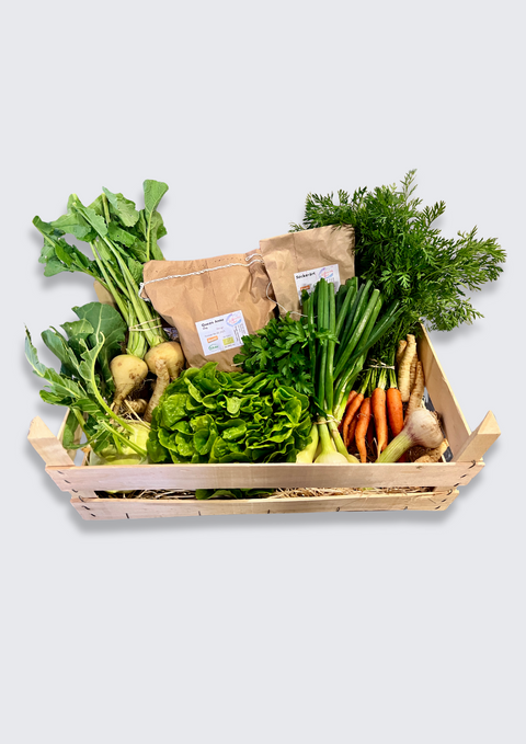 Biodynamisk Grönsakslåda EKO