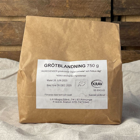 Grötblandning på kulturspannmål 750g EKO