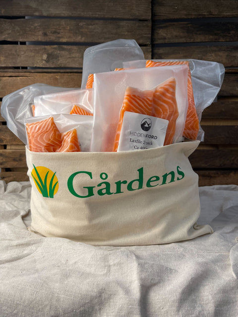 Laxfilélåda antibiotikafri Färöarna 4kg