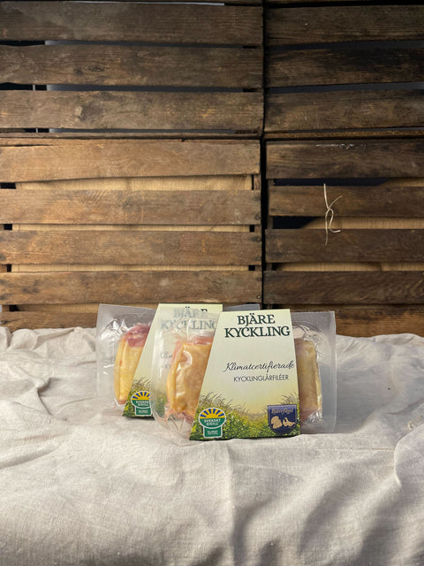 Tvåpack klimatcertifierad lårfilé 450g x 2