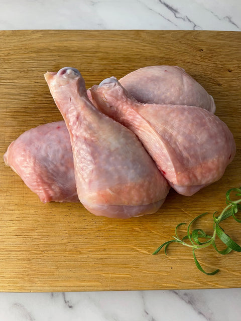 Grönbeteskyckling klubbor