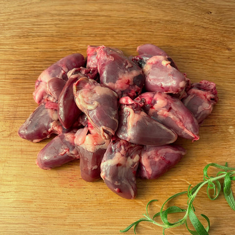 Hjärta från grönbeteskyckling ca 550g