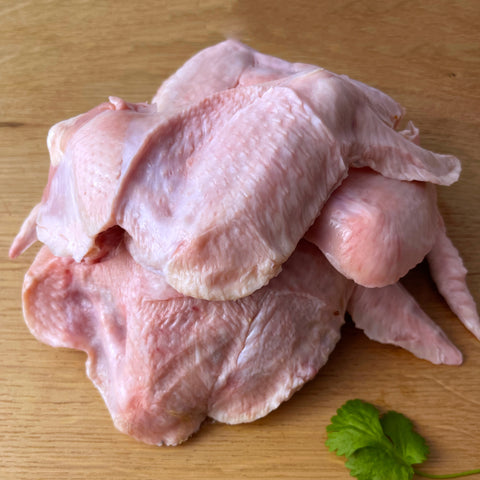 Grönbeteskyckling vingar