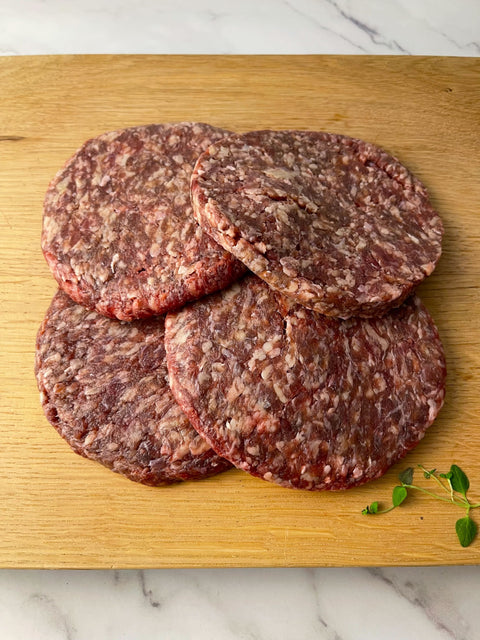 Hamburgare gräsbetad & klimatcertifierad 4-pack