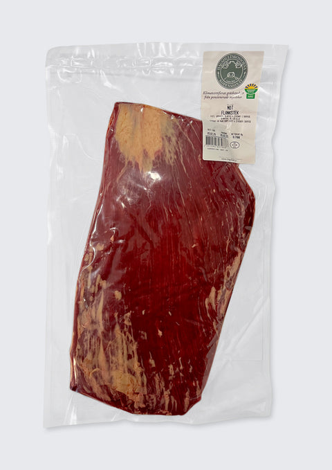 Flankstek gräsbetad & klimatcertifierad 600g