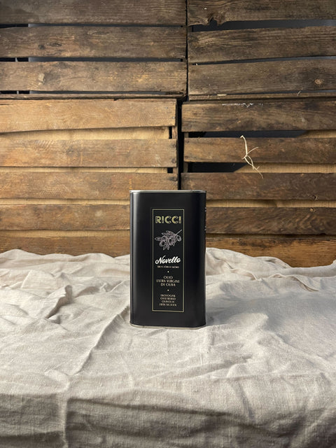 Ofilterad kallpressad Novello olivolja EKO 1L