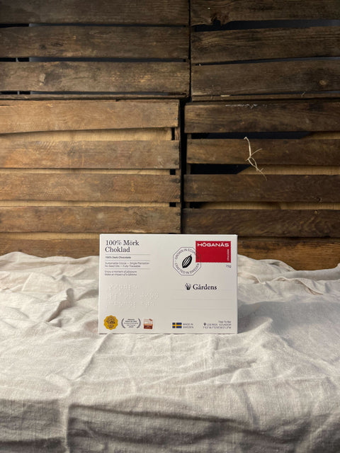 100% mörk choklad 70g