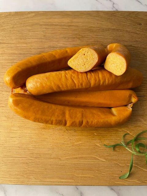 Currykorv på grönbeteskyckling 500g