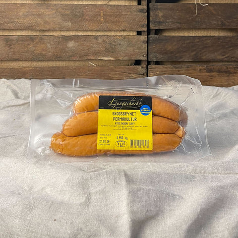 Currykorv på grönbeteskyckling 500g