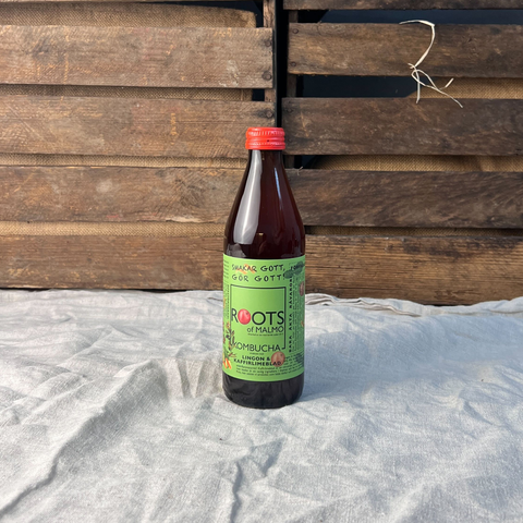 Kombucha Lingon & Kaffirlimeblad EKO 33cl
