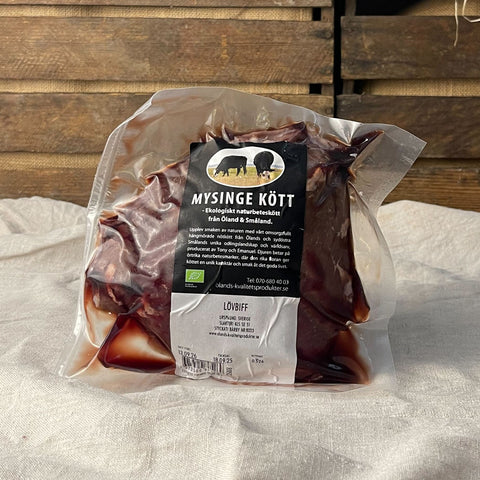 Lövbiff Naturbeteskött EKO 500g