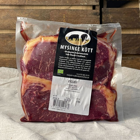 Ryggbiff Naturbeteskött EKO