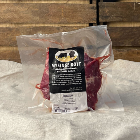 Skirt steak gräsbeteskött