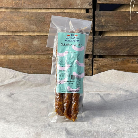 Ölkorv chili, nitritfri 100g EKO