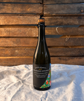 Mousserande äppelmust från Ranviks Trädgård på champagneflaska