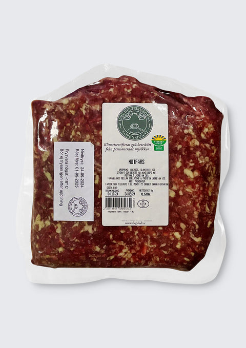 Nötfärs gräsbetad & klimatcertifierad 500g