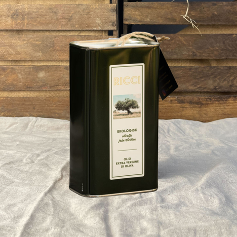 Ofilterad kallpressad extra virgin olivolja EKO 1L