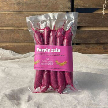 Purple rain, nitritfri färskkorv på lamm 240g EKO