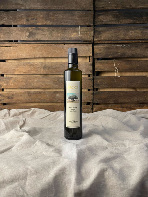 Ofilterad kallpressad extra virgin olivolja EKO 0,50L