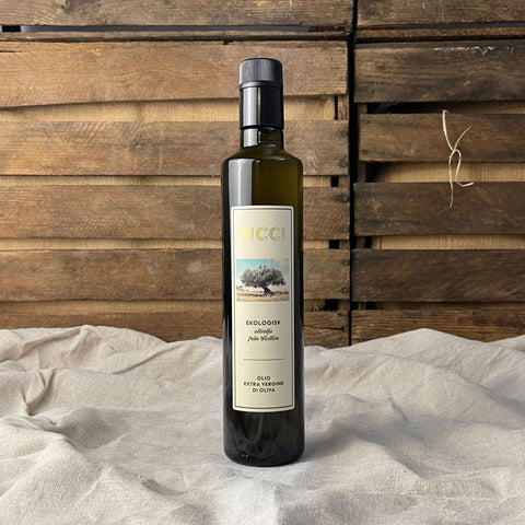 Ofilterad kallpressad extra virgin olivolja EKO 0,50L