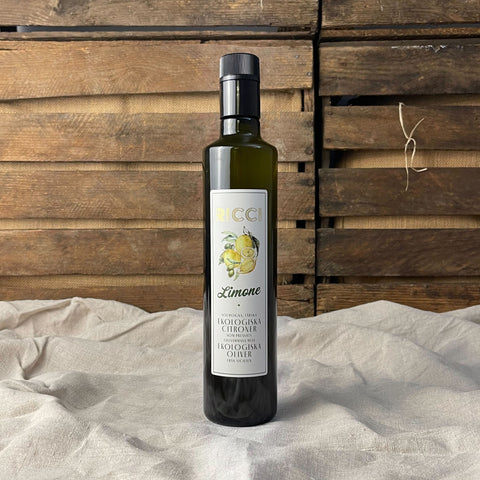 Kallpressad extra virgin olivolja citron EKO