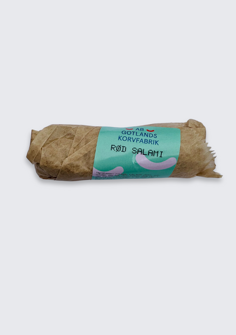 Röd salami, nitritfri 125g EKO