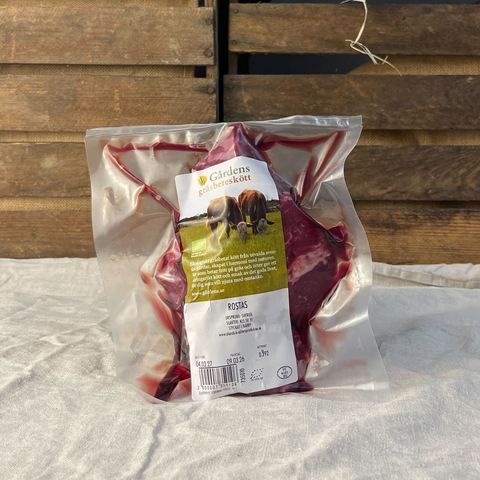 Rostas gräsbeteskött EKO