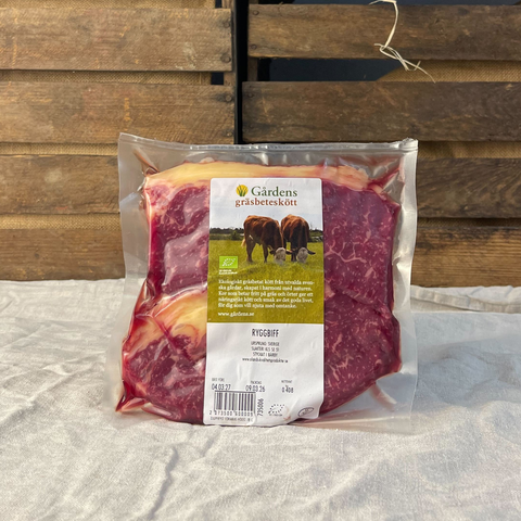 Ryggbiff gräsbeteskött EKO