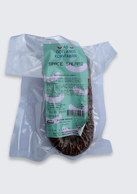 Space salami nitritfri 130g EKO