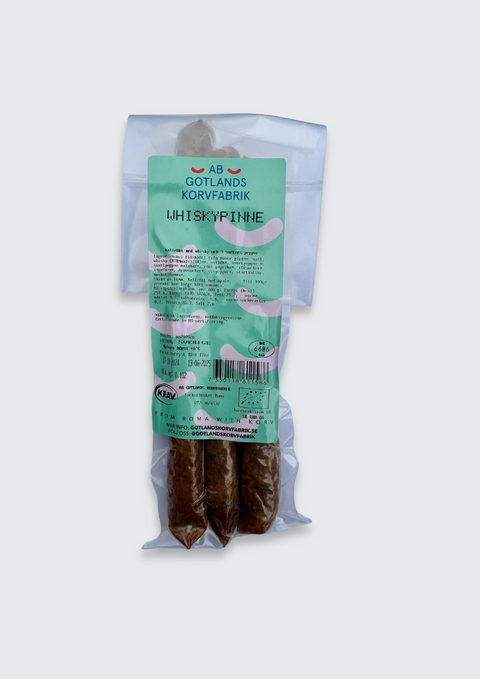 Ölkorv whisky, nitritfri 100g EKO