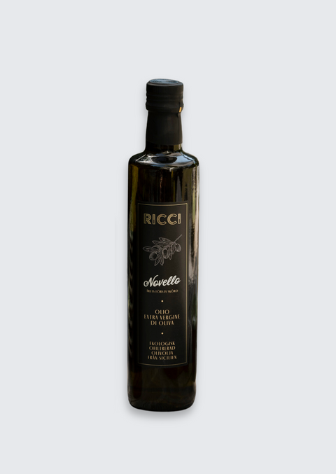 Ofilterad kallpressad Novello olivolja EKO 0,50L